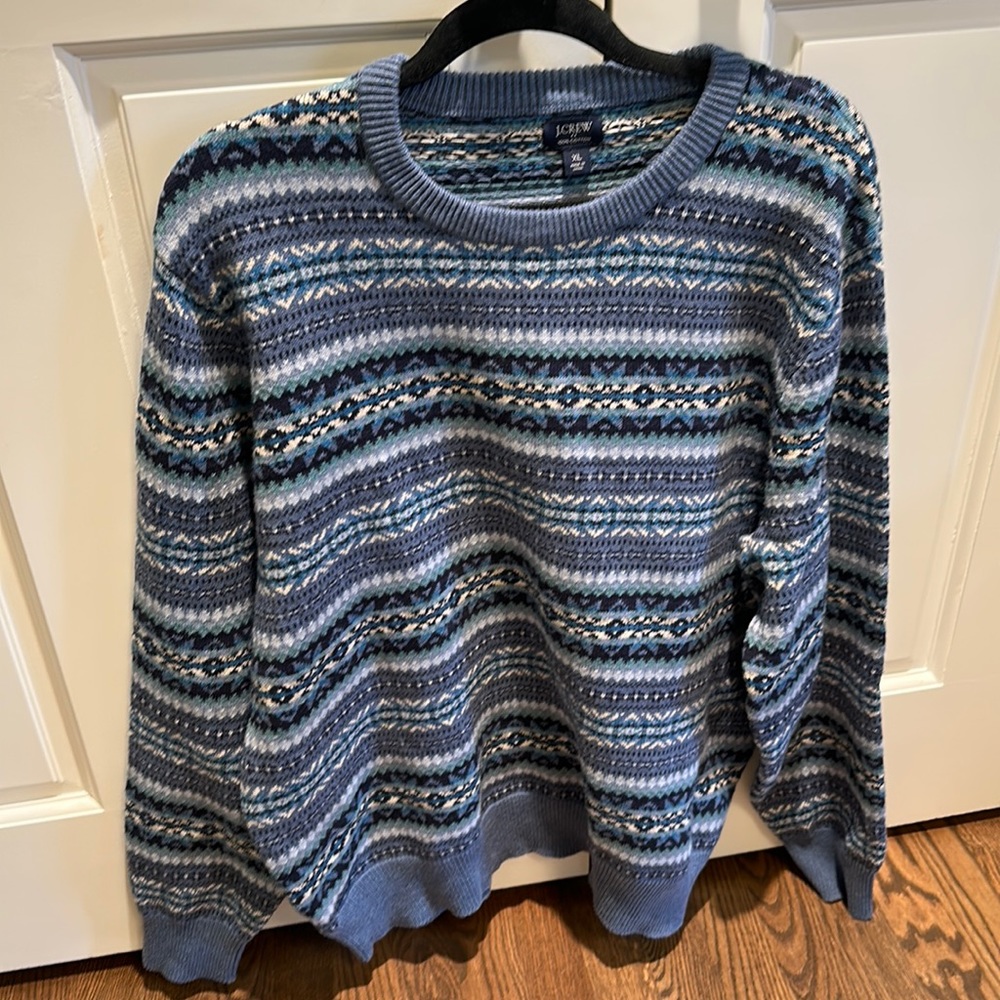 J Crew Fair Isle Sweater